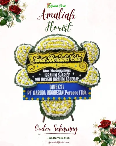 Papan Bunga Duka di Dembe Ii