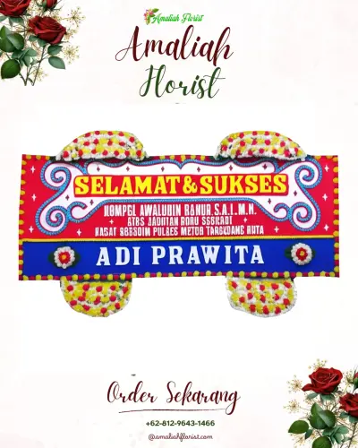 Karangan Bunga Ucapan Selamat di Dembe Ii